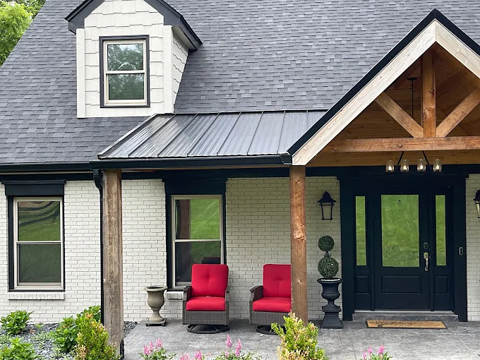 A home with filmed windows, a Totally Tinted job